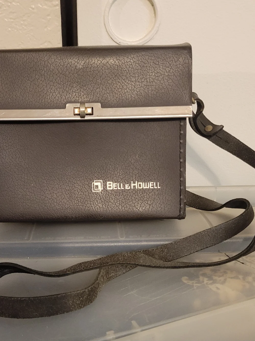 Vintage Bell & Howell Autoload 308 Super 8 Movie Camera w/ Case Reel Untested